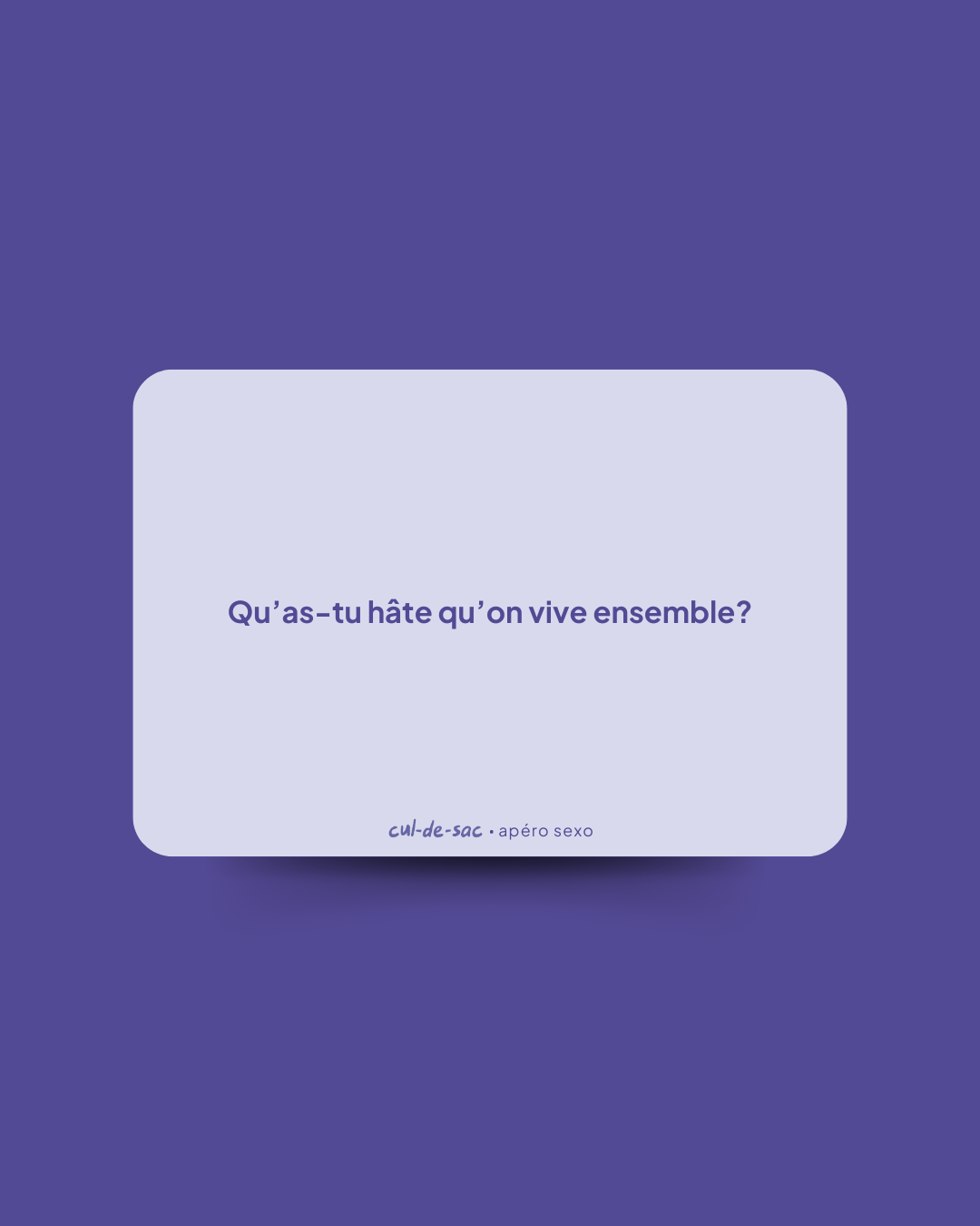 Cul-de-Sac · Édition âmes soeurs
