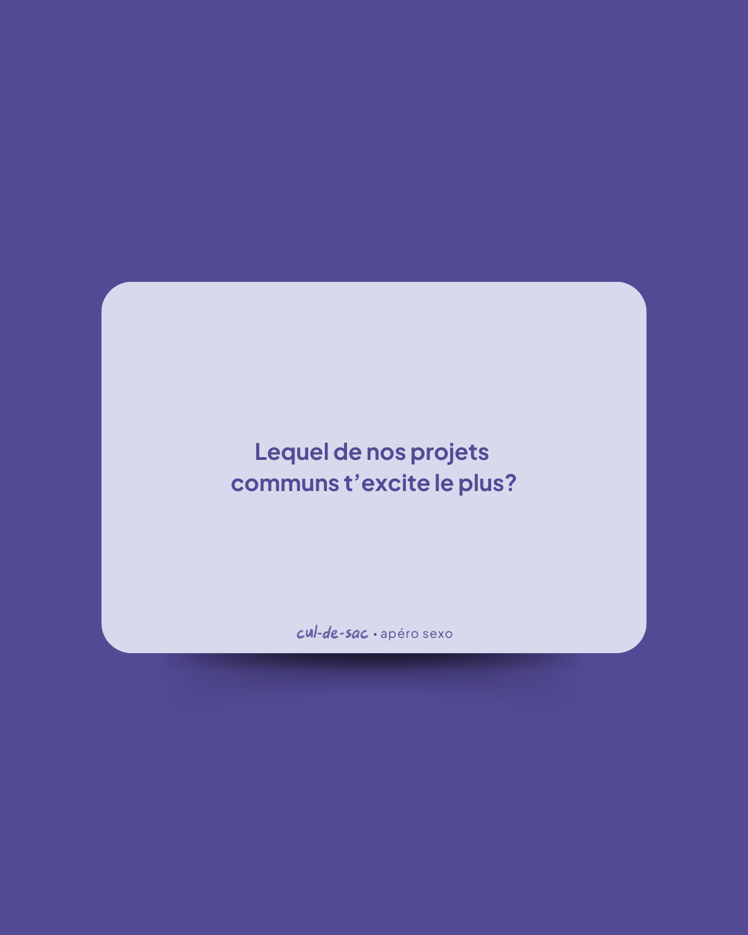 Cul-de-Sac · Édition âmes soeurs