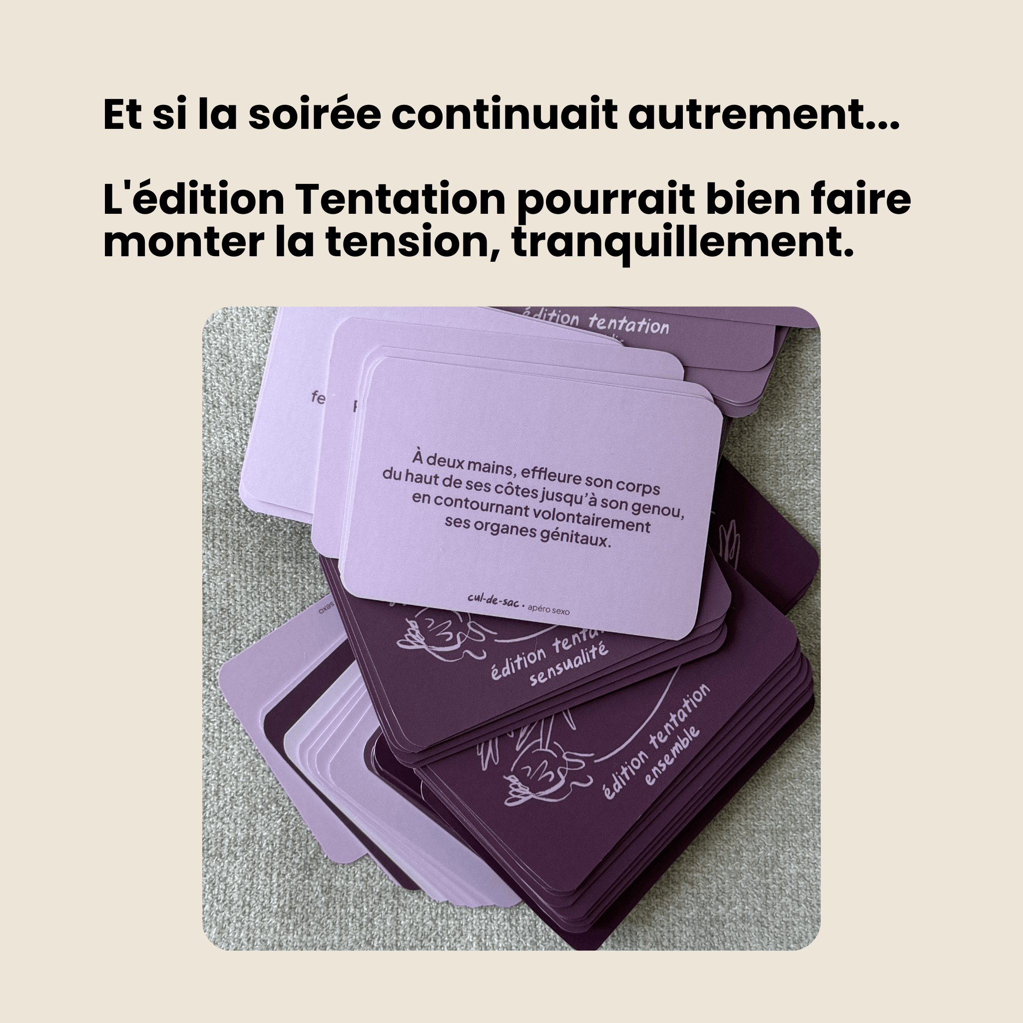 Cul-de-Sac · Trio pour couple